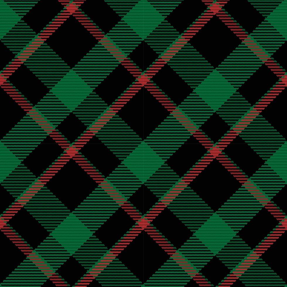 Seamless pattern of scottish tartan plaid. Repeatable background with check fabric texture. Vector backdrop striped textile print.