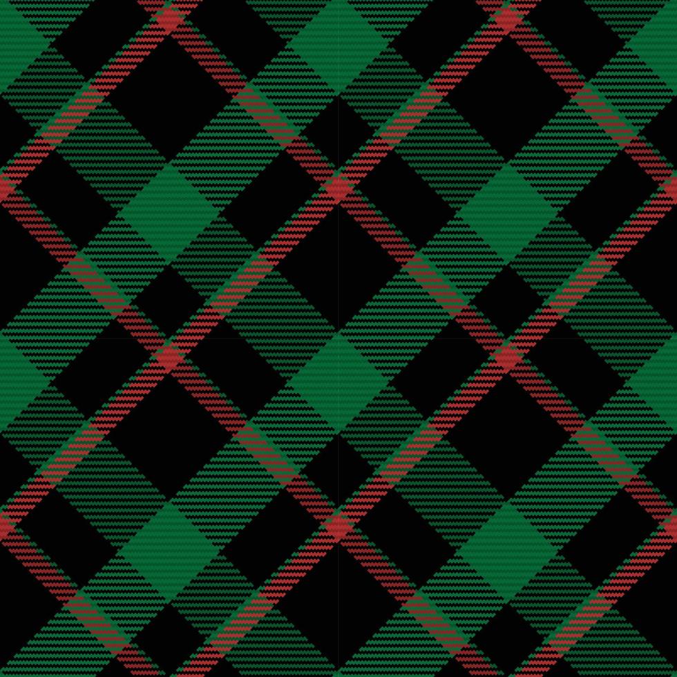 Seamless pattern of scottish tartan plaid. Repeatable background with check fabric texture. Vector backdrop striped textile print.