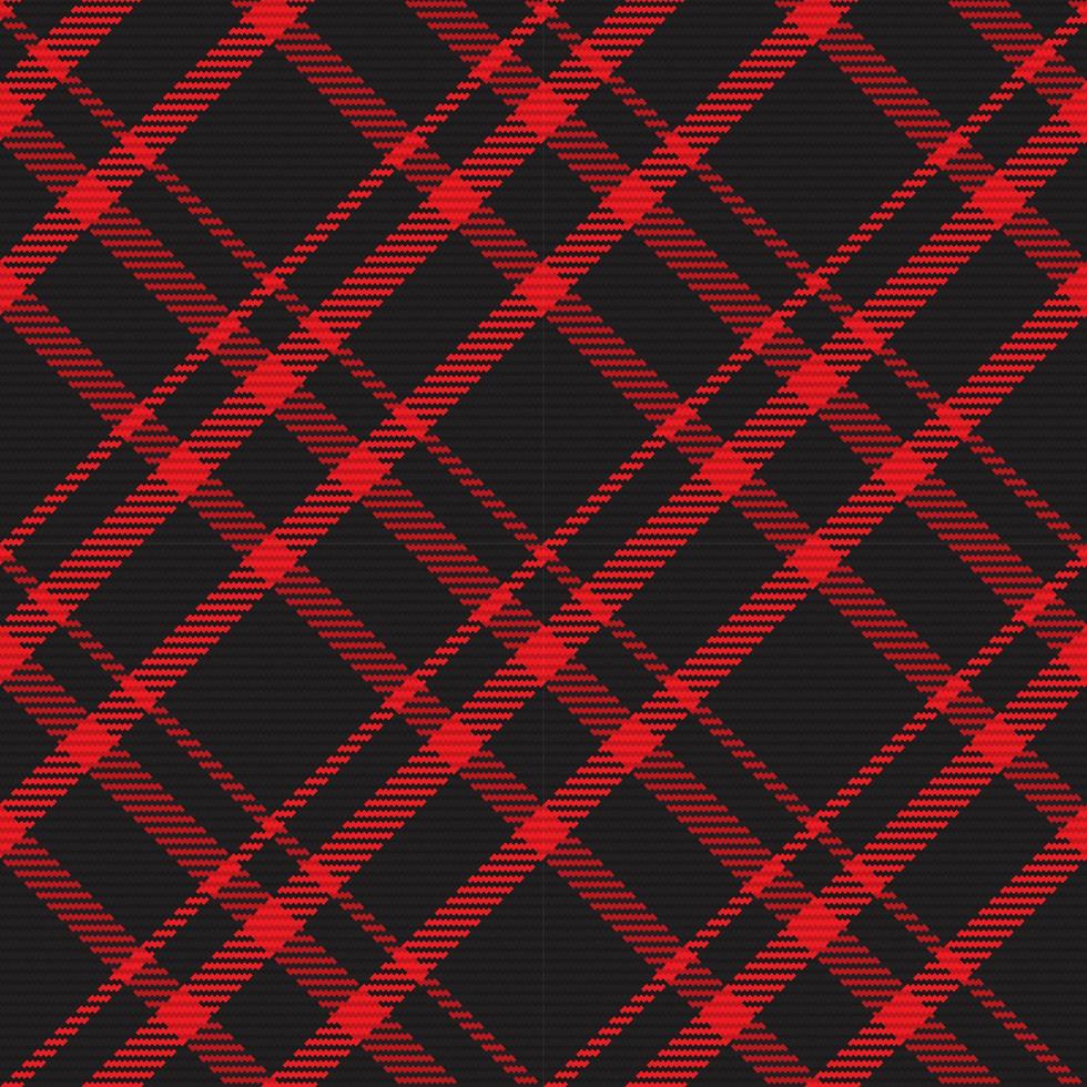 Seamless pattern of scottish tartan plaid. Repeatable background with check fabric texture. Vector backdrop striped textile print.