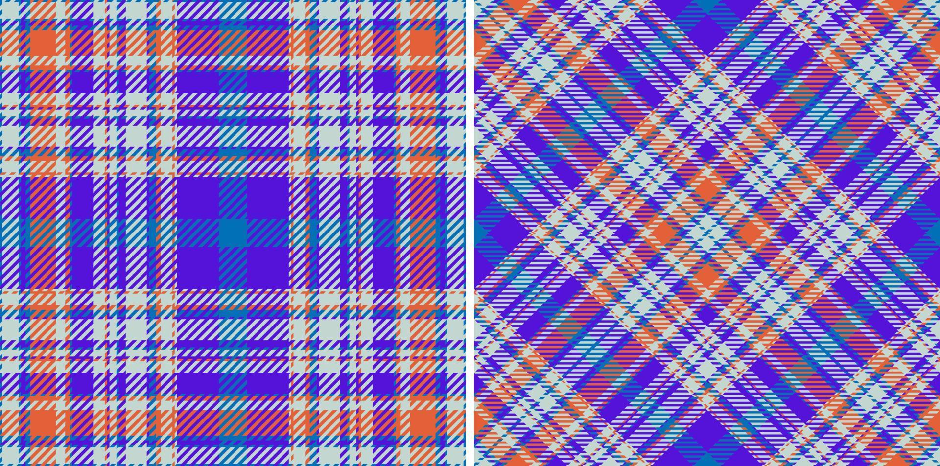Background tartan vector. Texture check plaid. Fabric textile pattern seamless. vector