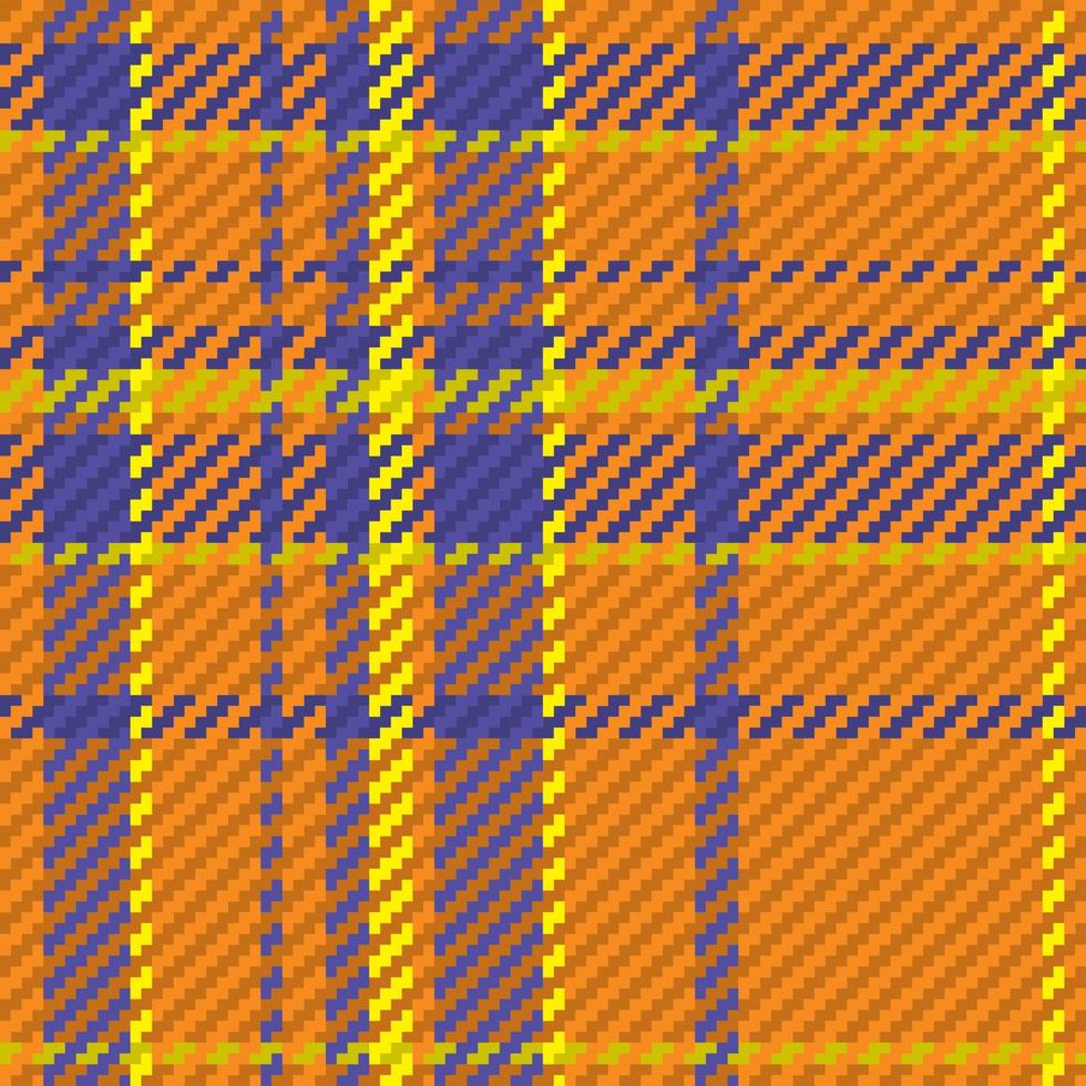 Seamless pattern of scottish tartan plaid. Repeatable background with check fabric texture. Vector backdrop striped textile print.
