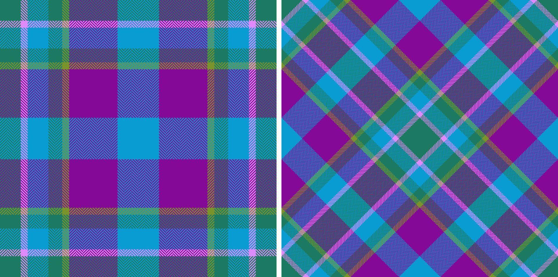 Background plaid tartan. Fabric pattern textile. Seamless texture check vector. vector
