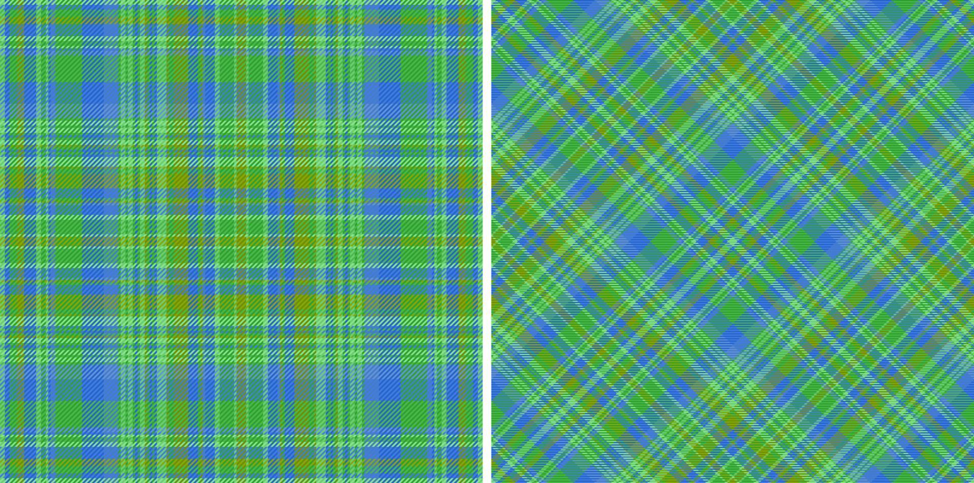 Plaid check tartan. Pattern fabric textile. Seamless texture background vector. vector