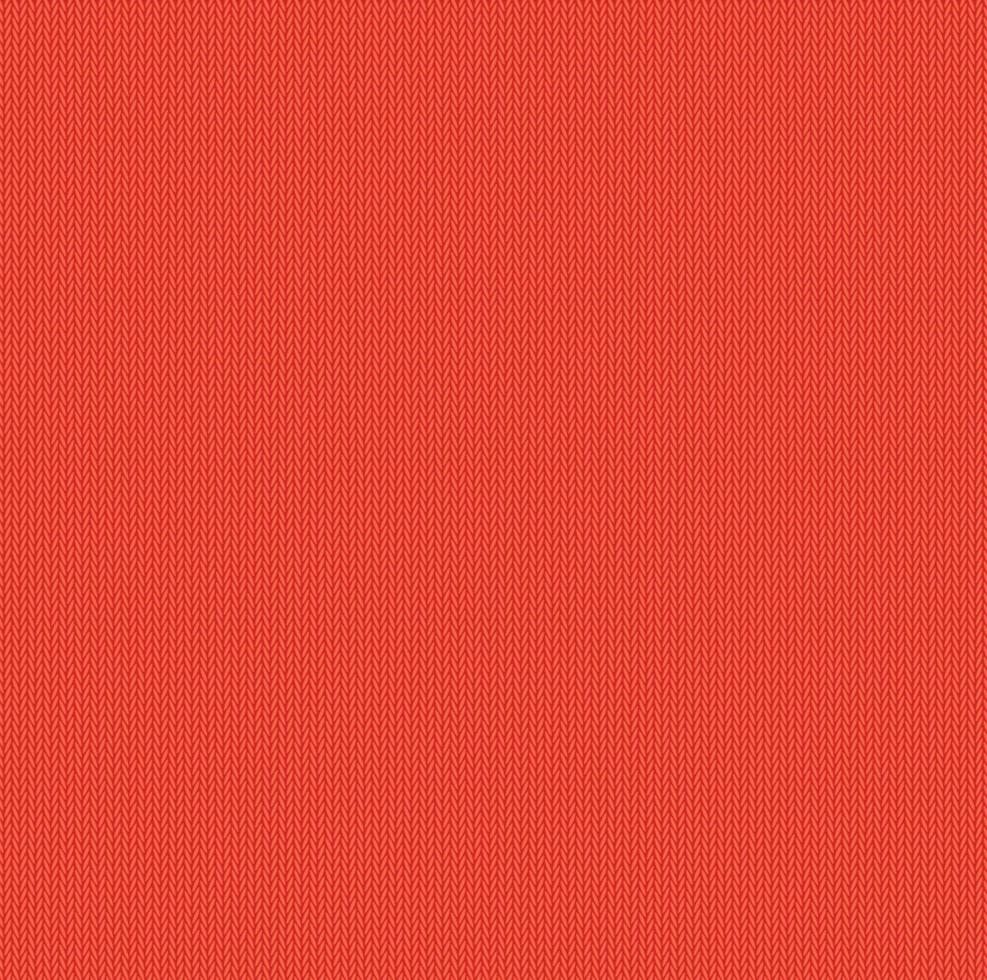 background seamless pattern texture of red wool knitwear vector