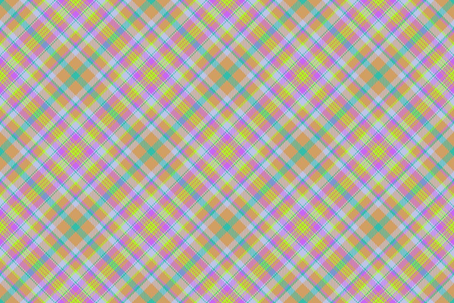Vector pattern fabric. Texture seamless background. Check tartan textile plaid.