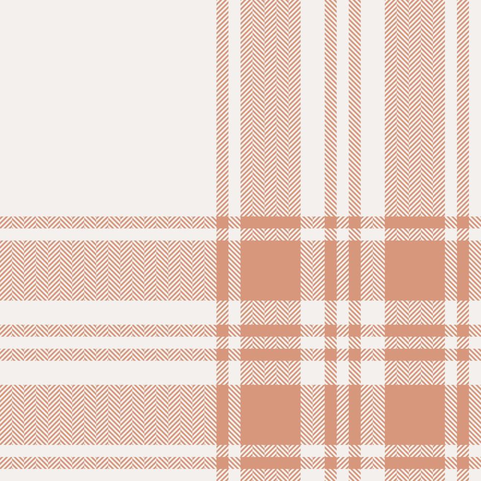 Plaid check pattern. Seamless fabric texture. Tartan textile print. vector
