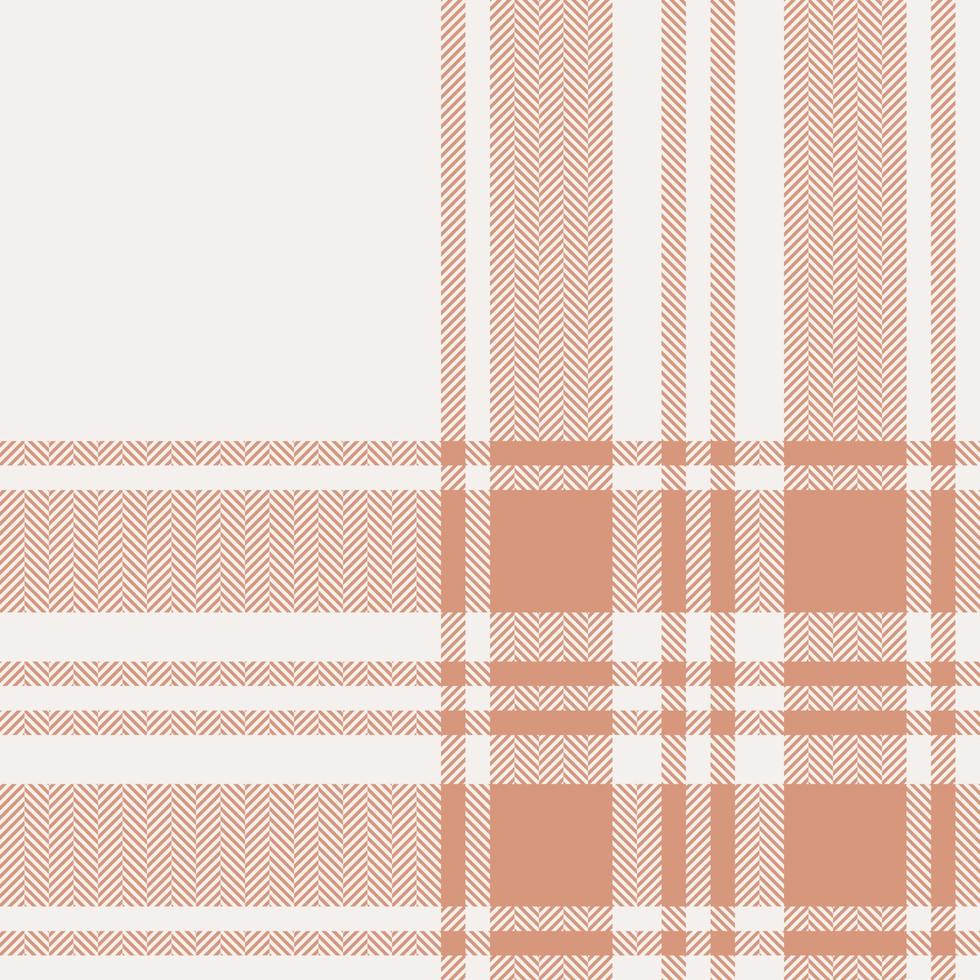 Plaid check pattern. Seamless fabric texture. Tartan textile print. vector