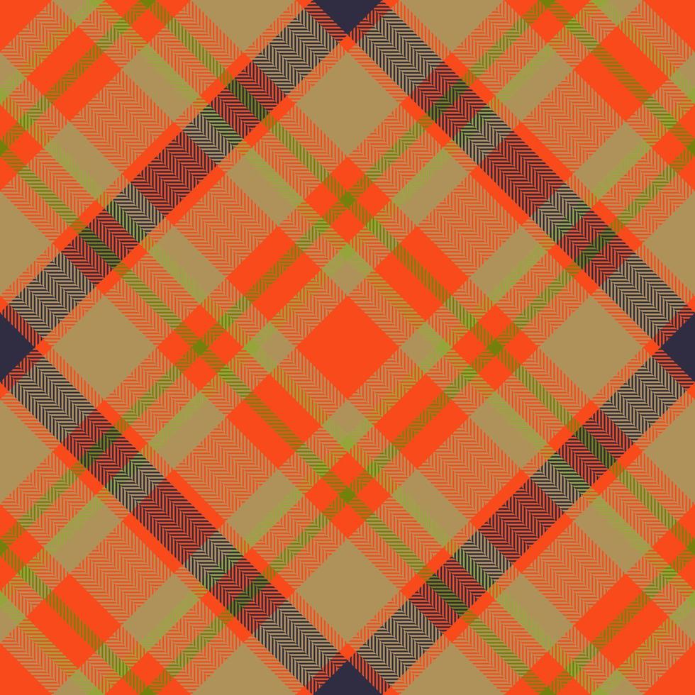 Fabric vector texture. Tartan pattern check. Plaid seamless background textile.