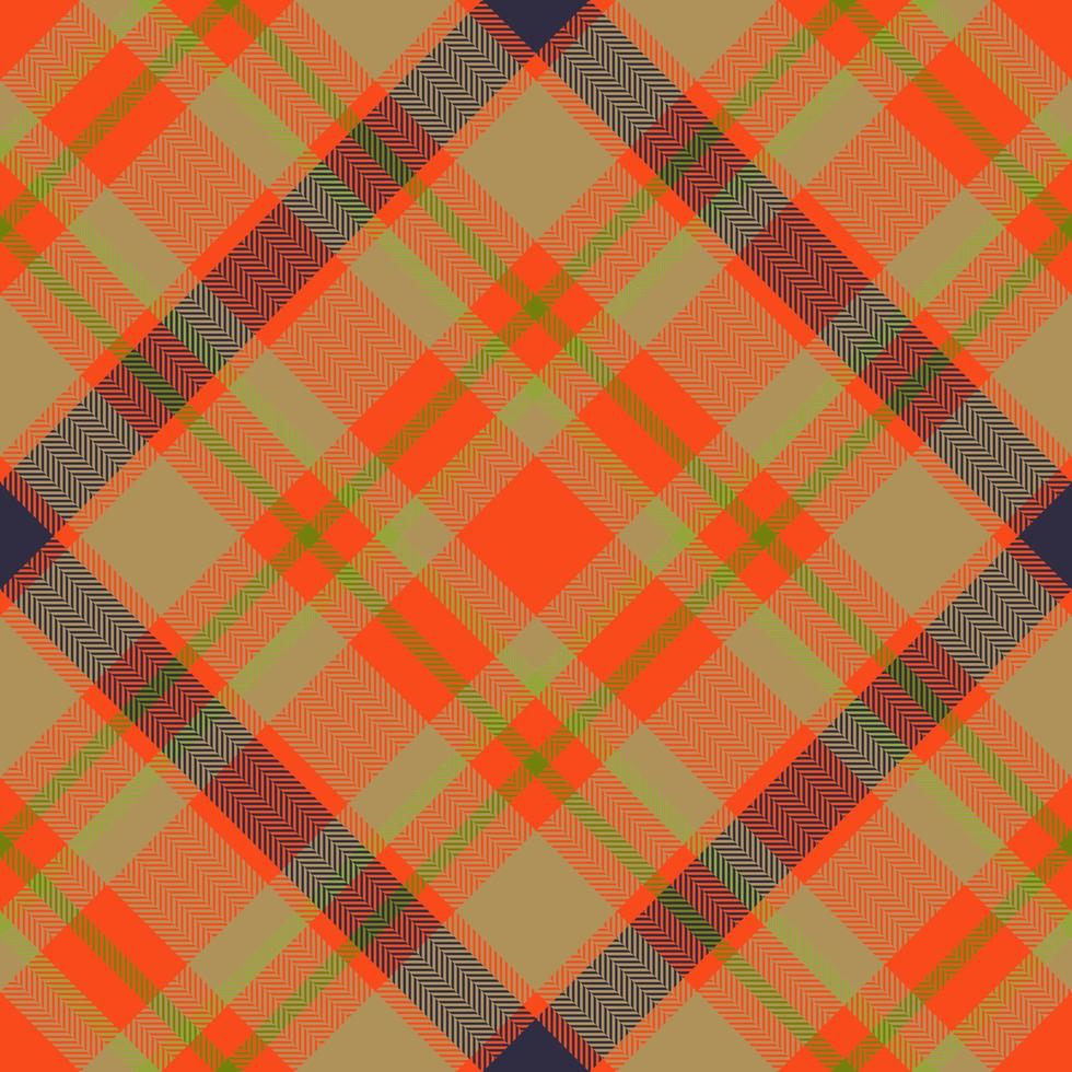 Fabric vector texture. Tartan pattern check. Plaid seamless background textile.