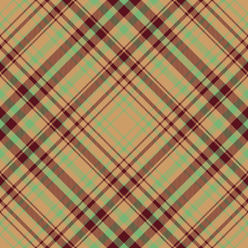 Tartan background pattern. Textile check plaid. Vector seamless texture fabric.