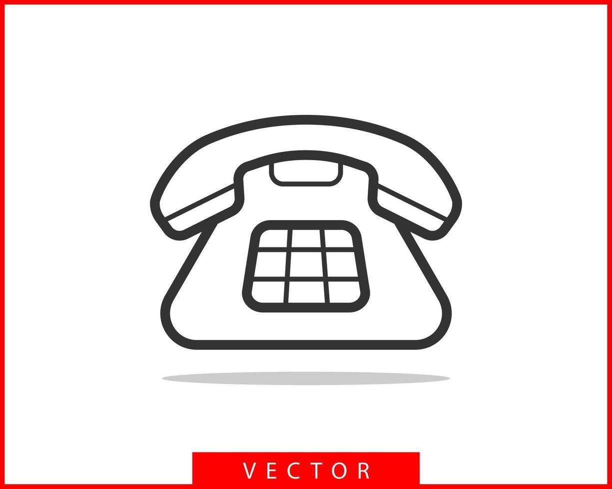 Phone icon vector illustration. Call center app. Telephone icons trendy