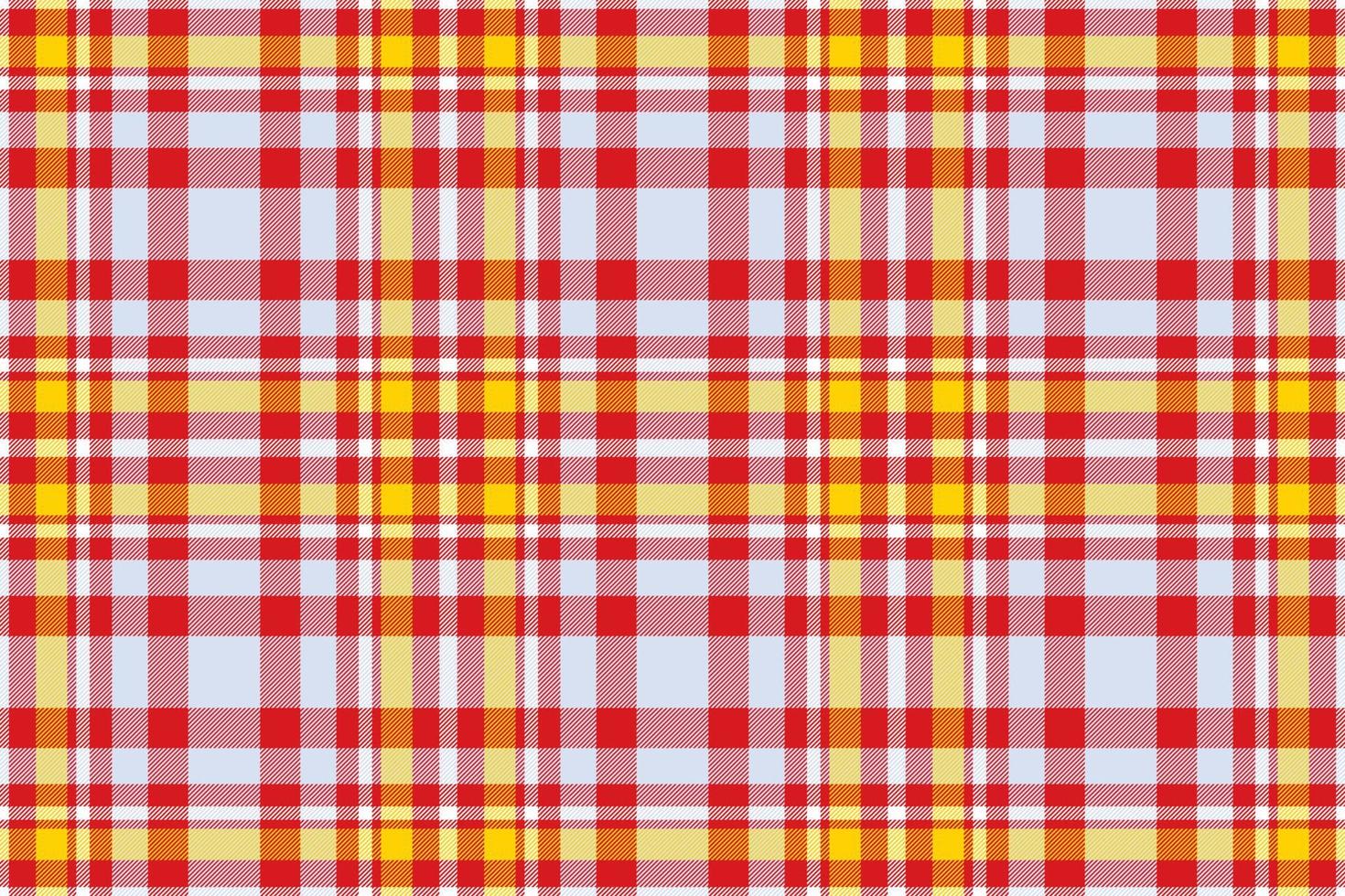 Plaid pattern seamless. Check fabric texture. Stripe square background. Vector textile design.