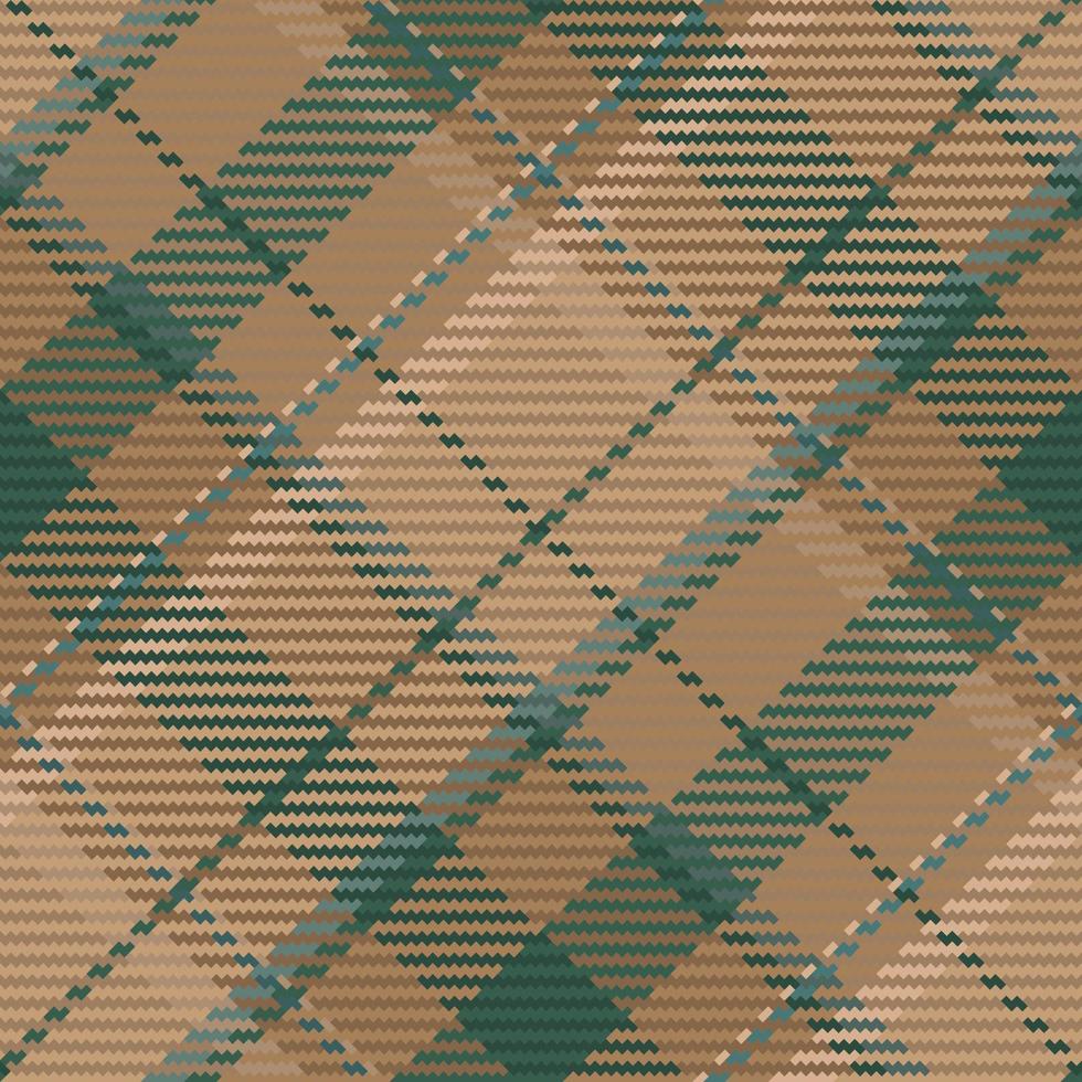 Seamless pattern of scottish tartan plaid. Repeatable background with check fabric texture. Vector backdrop striped textile print.