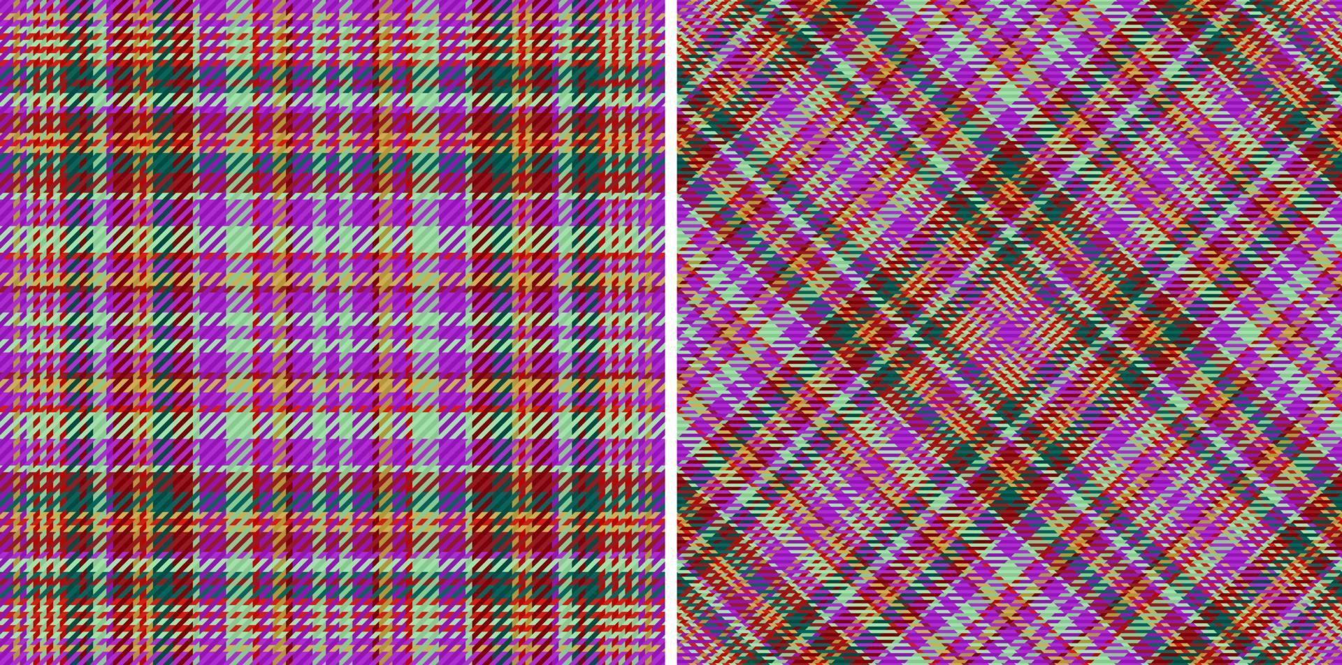 Background texture check. Fabric pattern seamless. Vector tartan plaid textile.