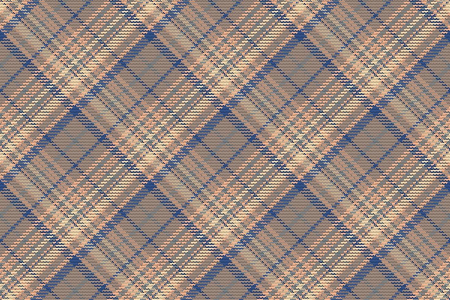 Seamless pattern of scottish tartan plaid. Repeatable background with check fabric texture. Vector backdrop striped textile print.