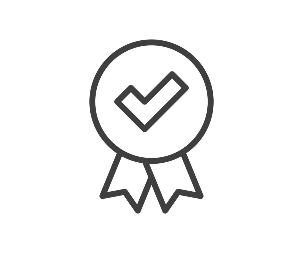 Good icon vector. Business success sign. Best quality symbol of correct, verified, certificate, approval, accepted, confirm, check mark. vector