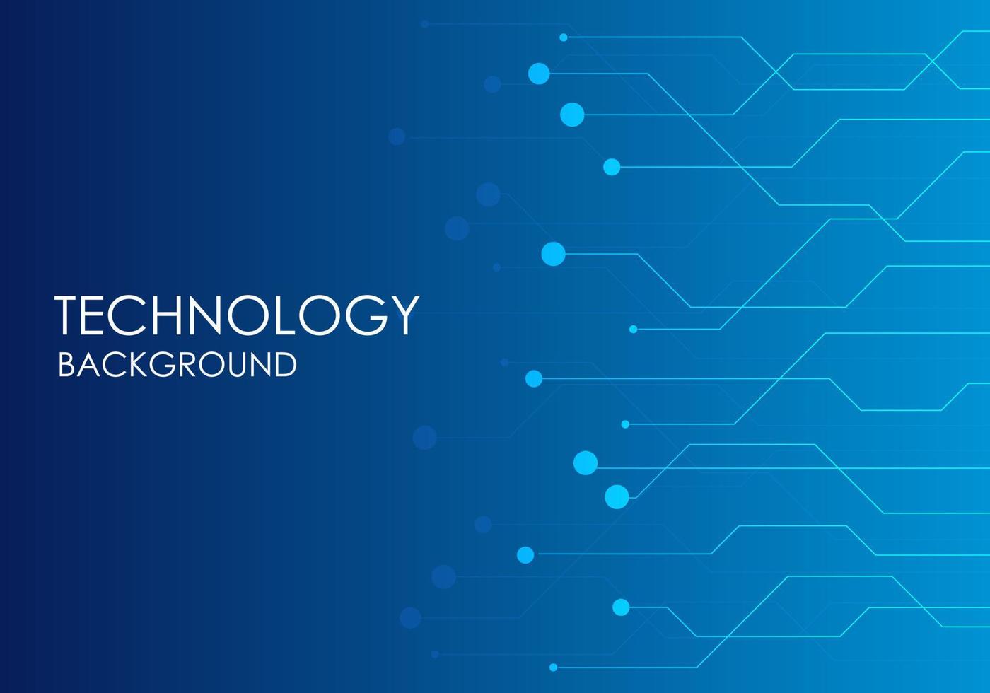 Background technology, the lines of the data transmission connection, there is a glow in the data transmission. Use blue tones to highlight modern, elegant, and simple. vector