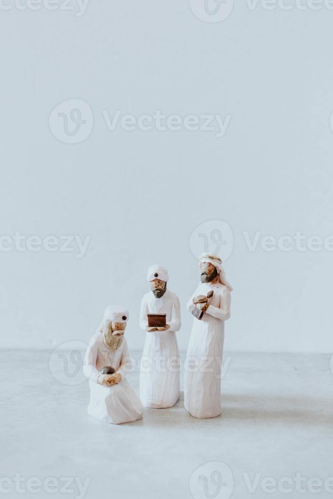 Minimal Christmas Nativity Scene photo