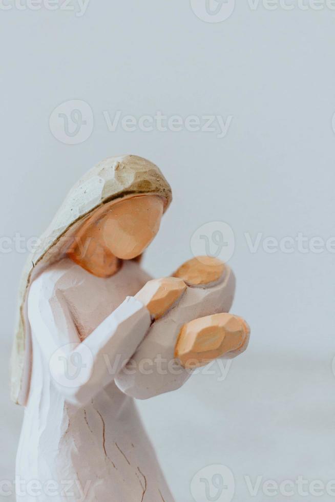 Minimal Christmas Nativity Scene photo