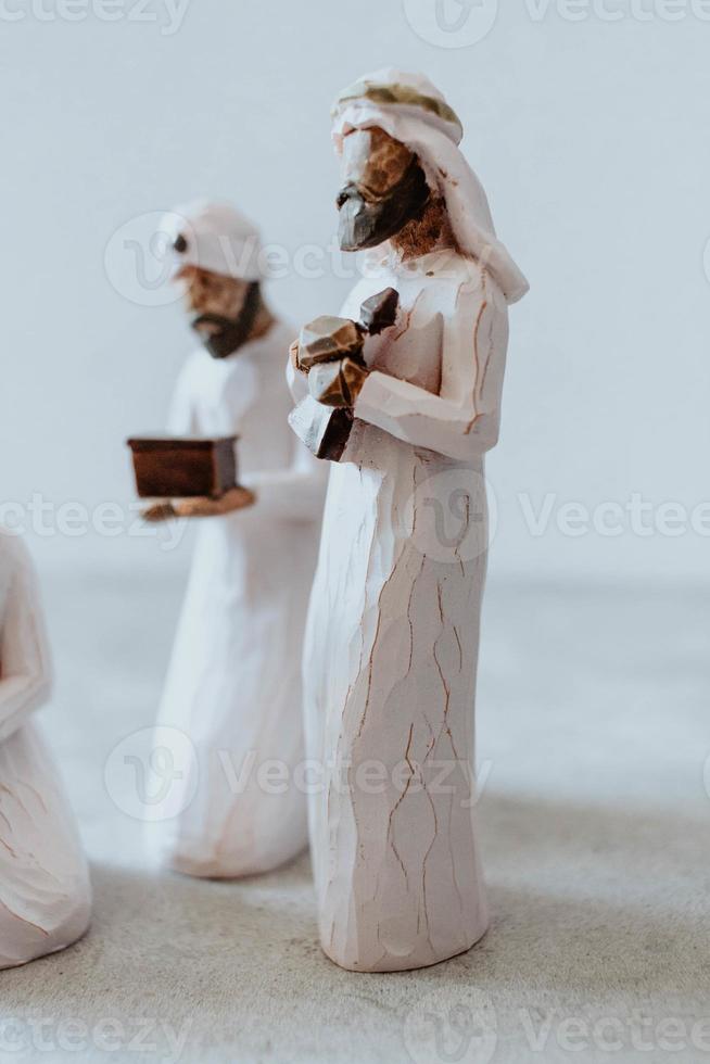 Minimal Christmas Nativity Scene photo
