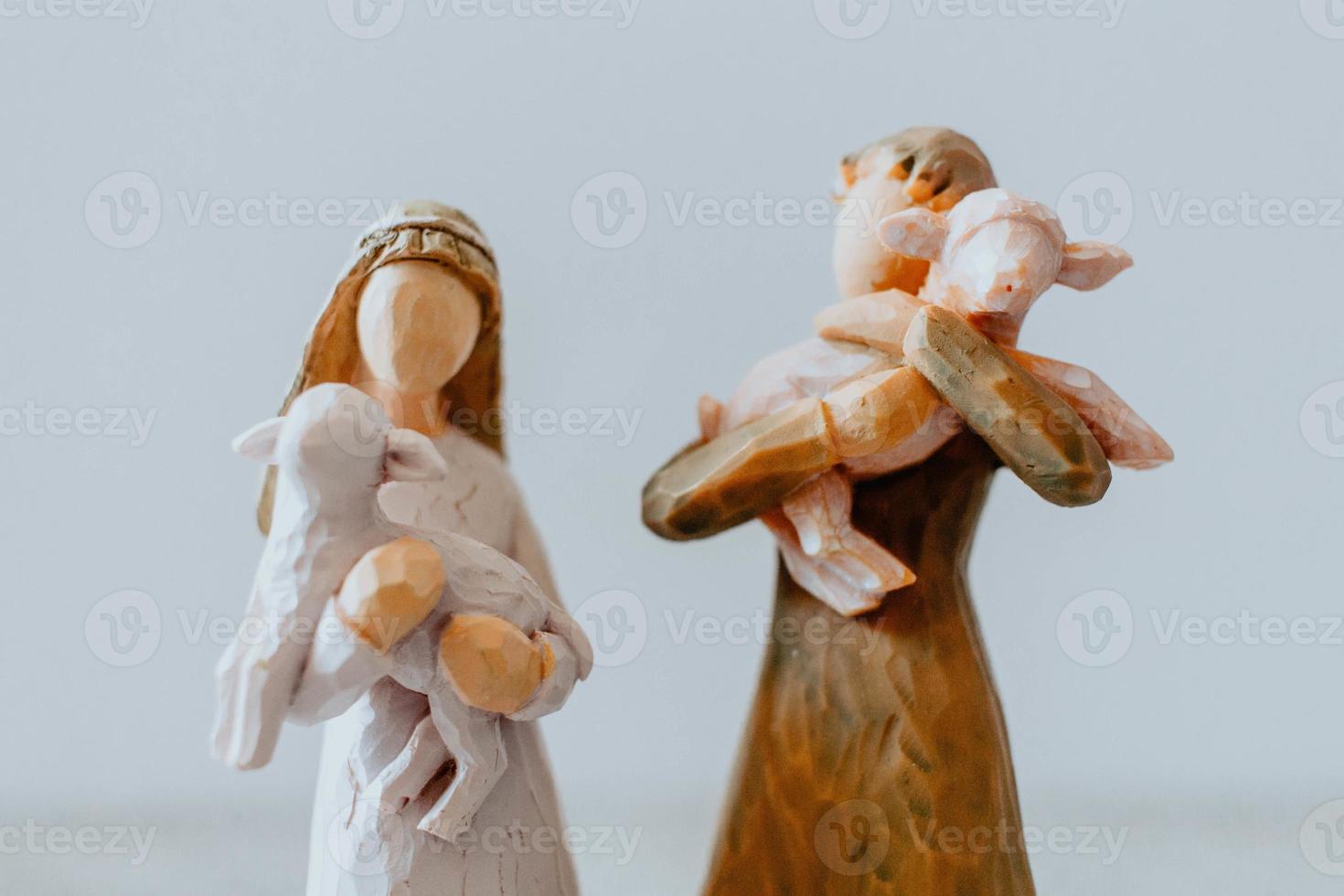 Minimal Christmas Nativity Scene photo