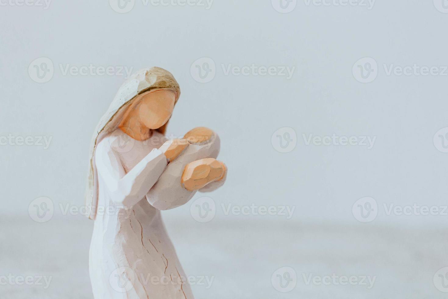 Minimal Christmas Nativity Scene photo
