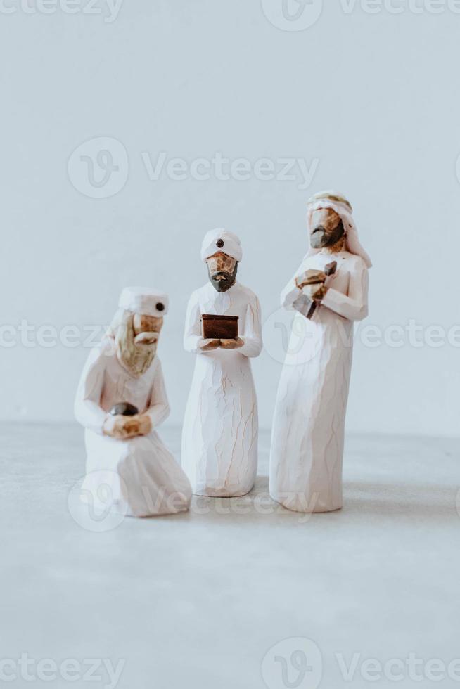 Minimal Christmas Nativity Scene photo