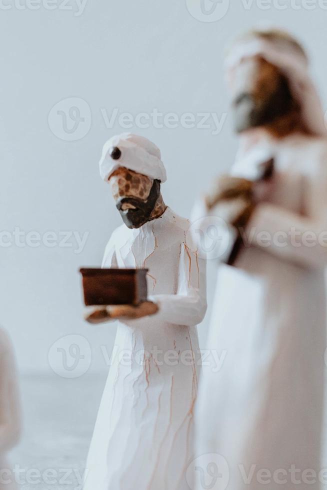 Minimal Christmas Nativity Scene photo