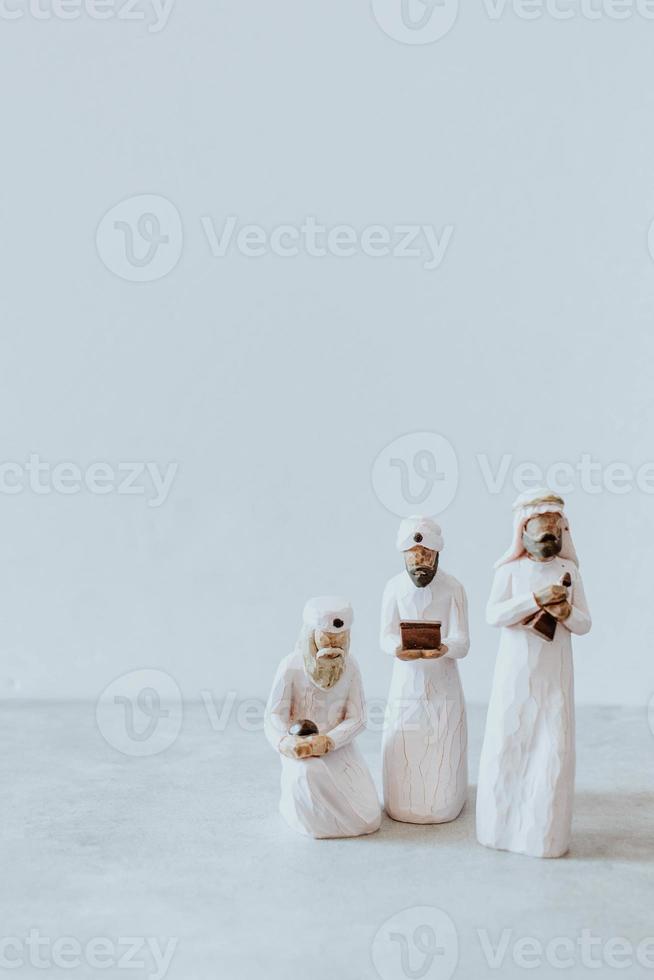 Minimal Christmas Nativity Scene photo