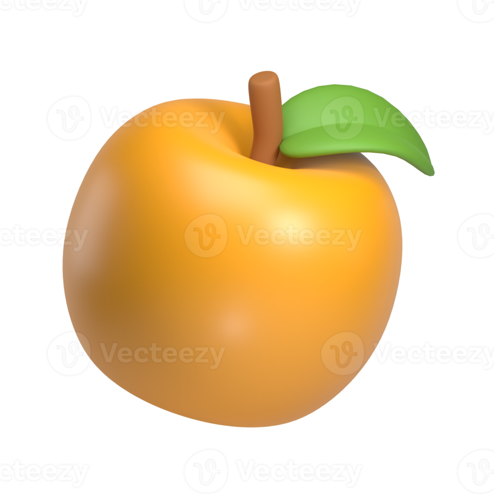 icône 3d de fruits orange png