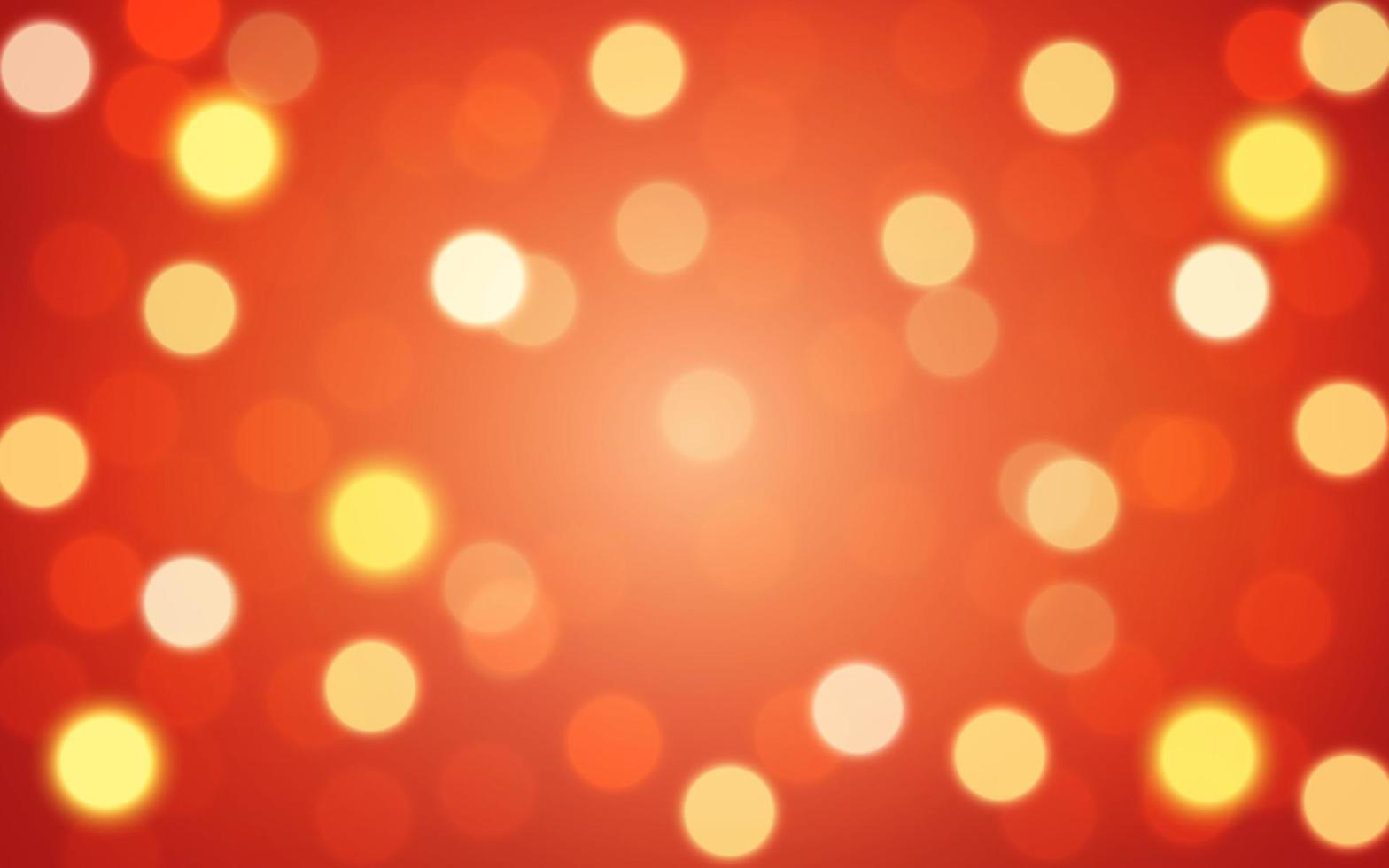 fondo abstracto de luz suave de bokeh de Navidad roja, partículas de bokeh de ilustración vectorial eps 10, decoración de fondo vector