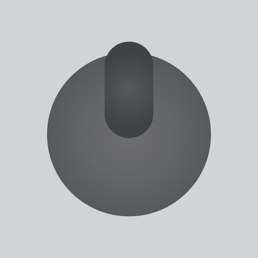 Power button icon vector illustration.