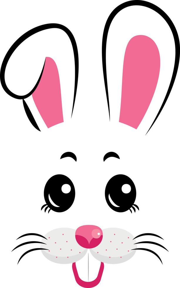 The rabbit is the symbol of 2023.The Year of the Rabbit vector