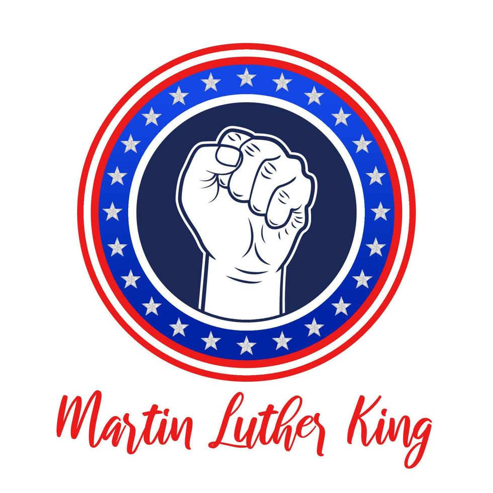 happy martin luther king social media post instagram template background wallpaper poster design vector