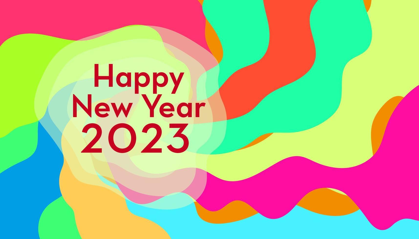 The Beautiful New Year Background Design vector