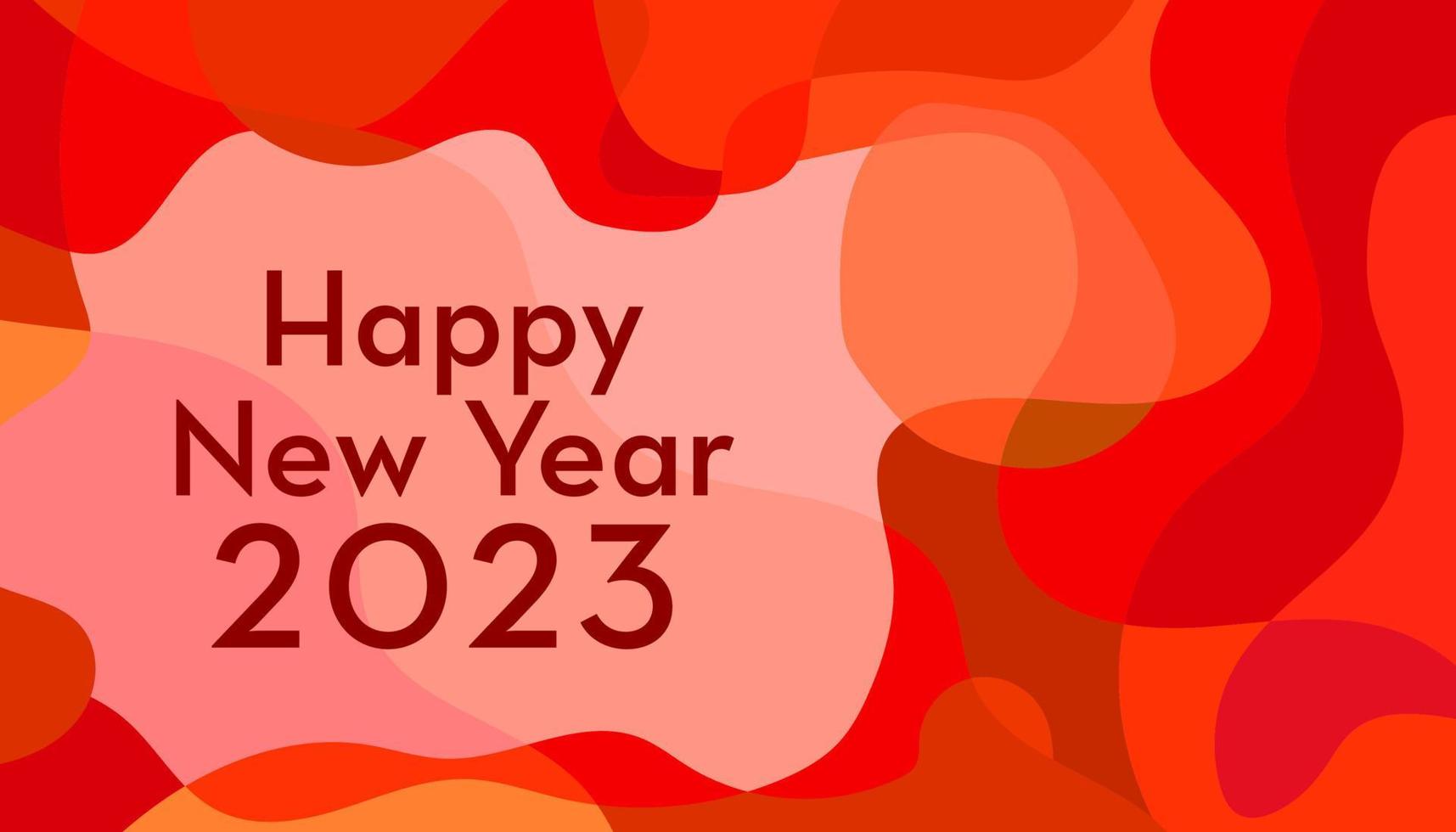 The Colorful Abstract Fluid Background for New Year vector