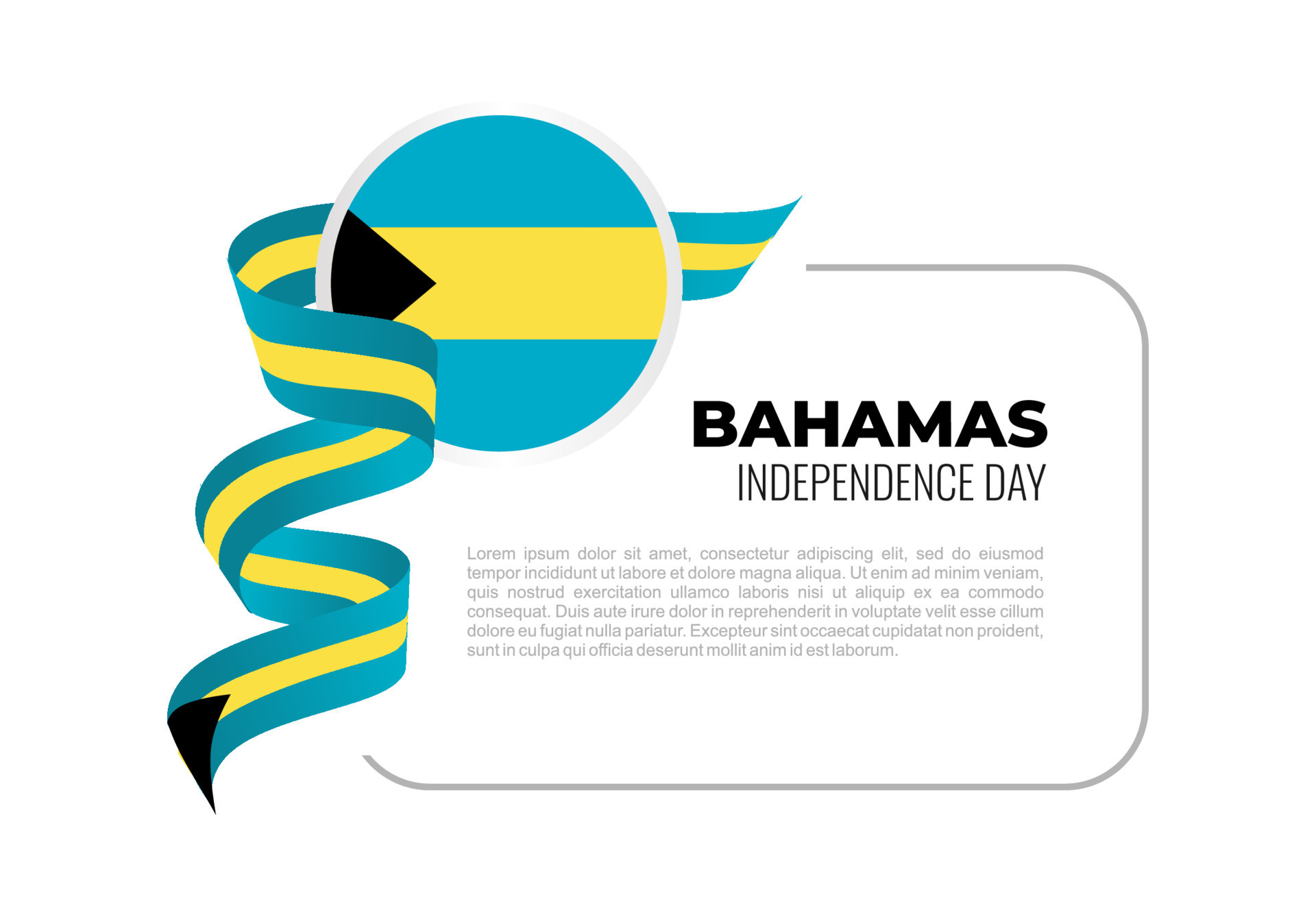Bahamas independence day background celebrated on July 10. 15278356