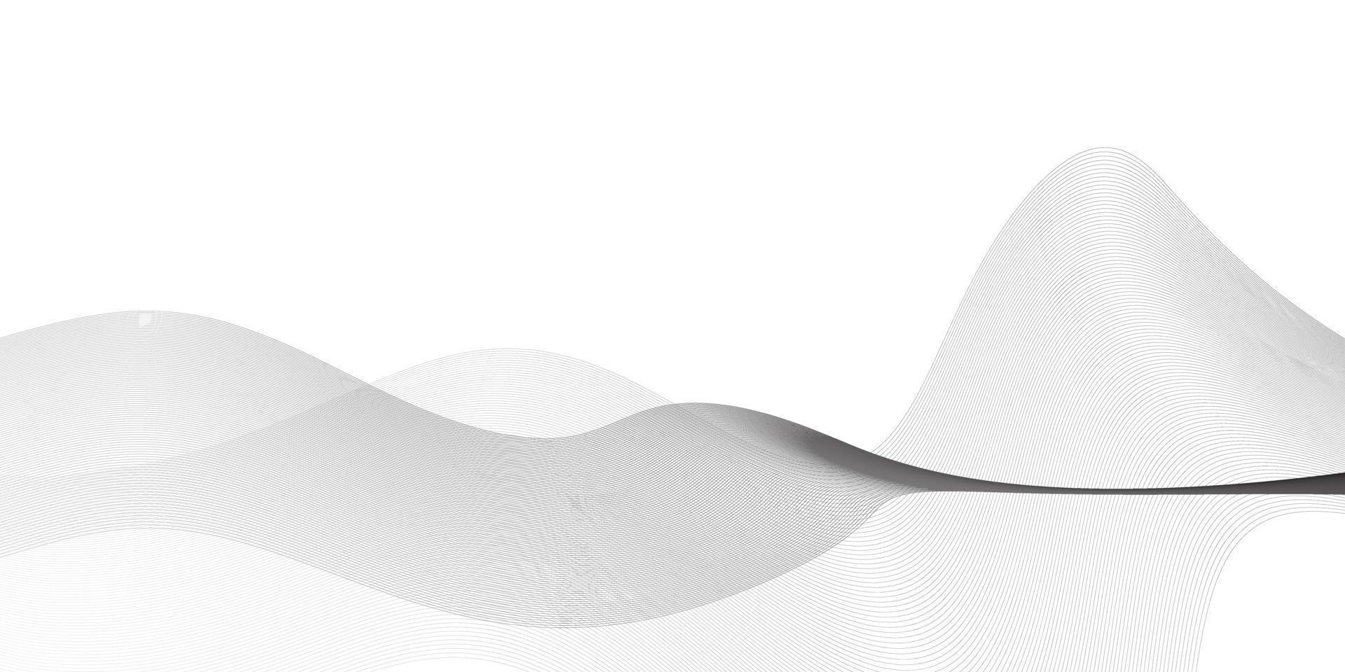 fondo moderno de onda gris de velocidad suave abstracto elegante vector