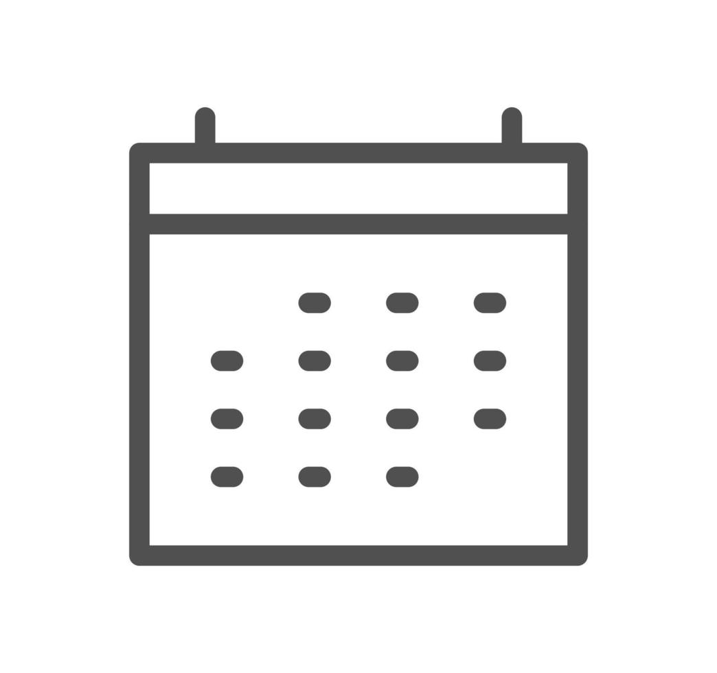 Interface and technology icon outline and linear vector. vector
