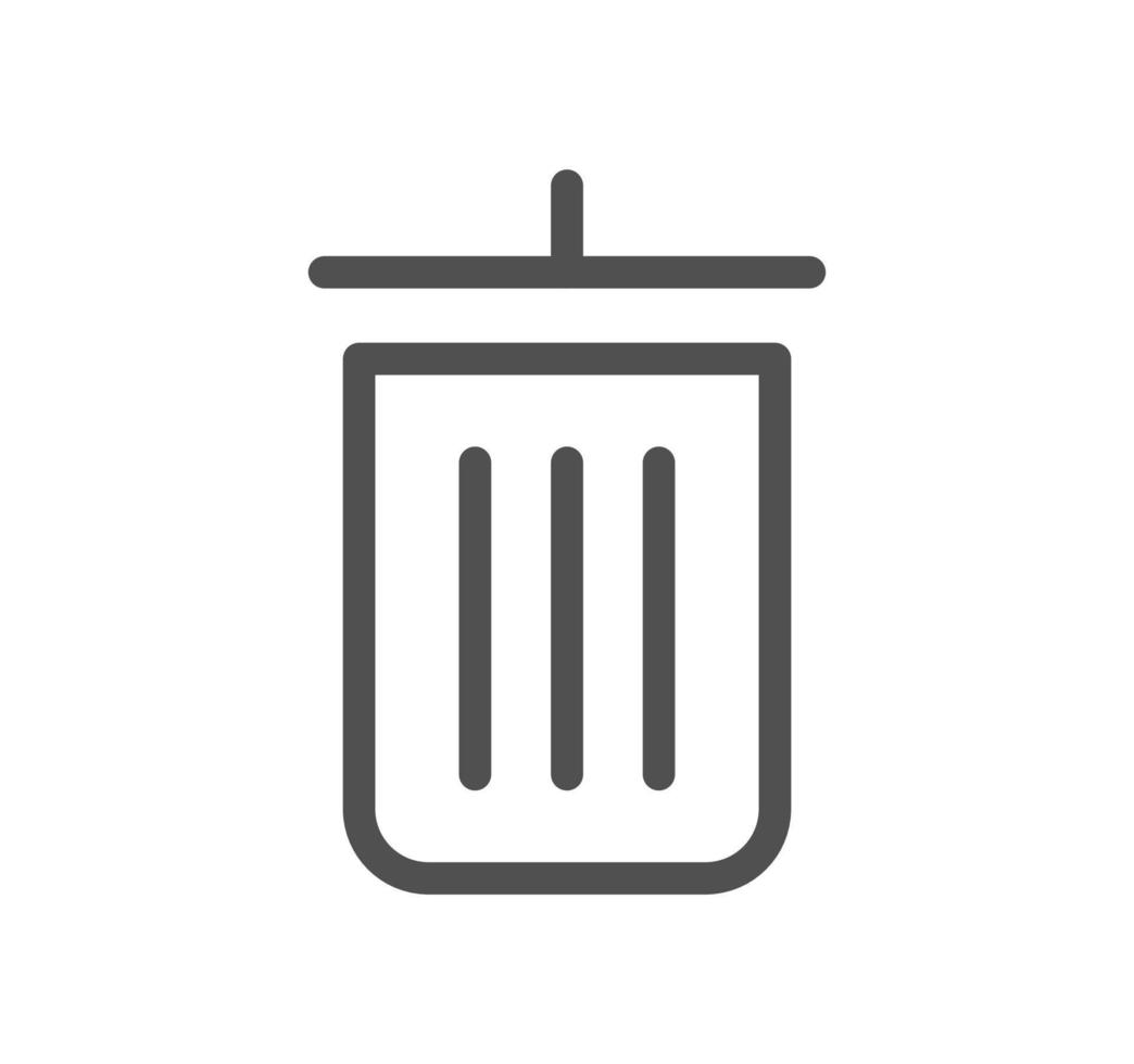 Interface and technology icon outline and linear vector. vector