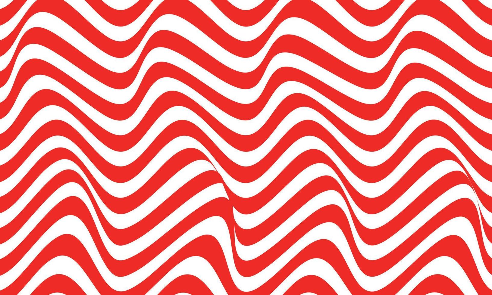 red color wavy background vector