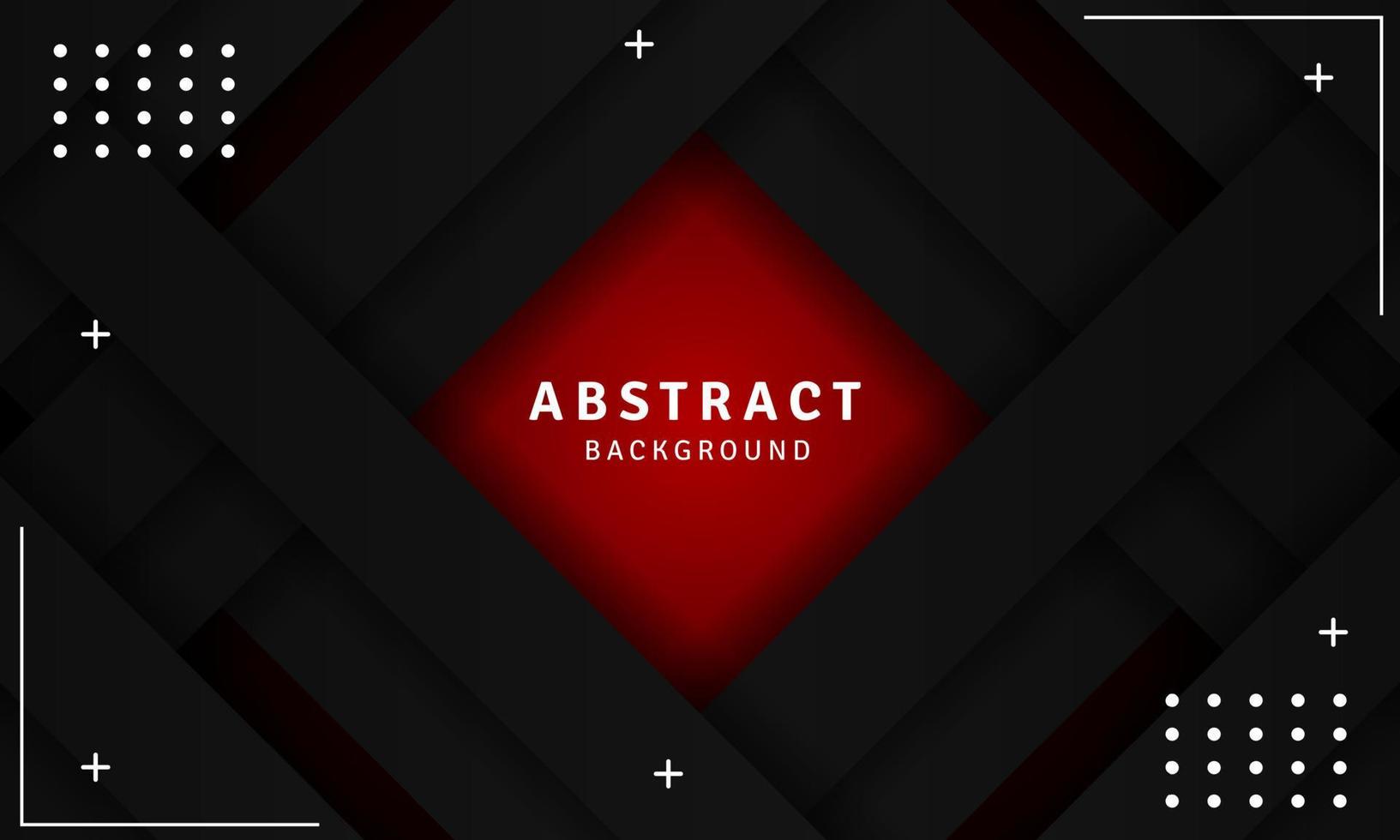 Black and red futuristic abstract background.vector graphic design vector