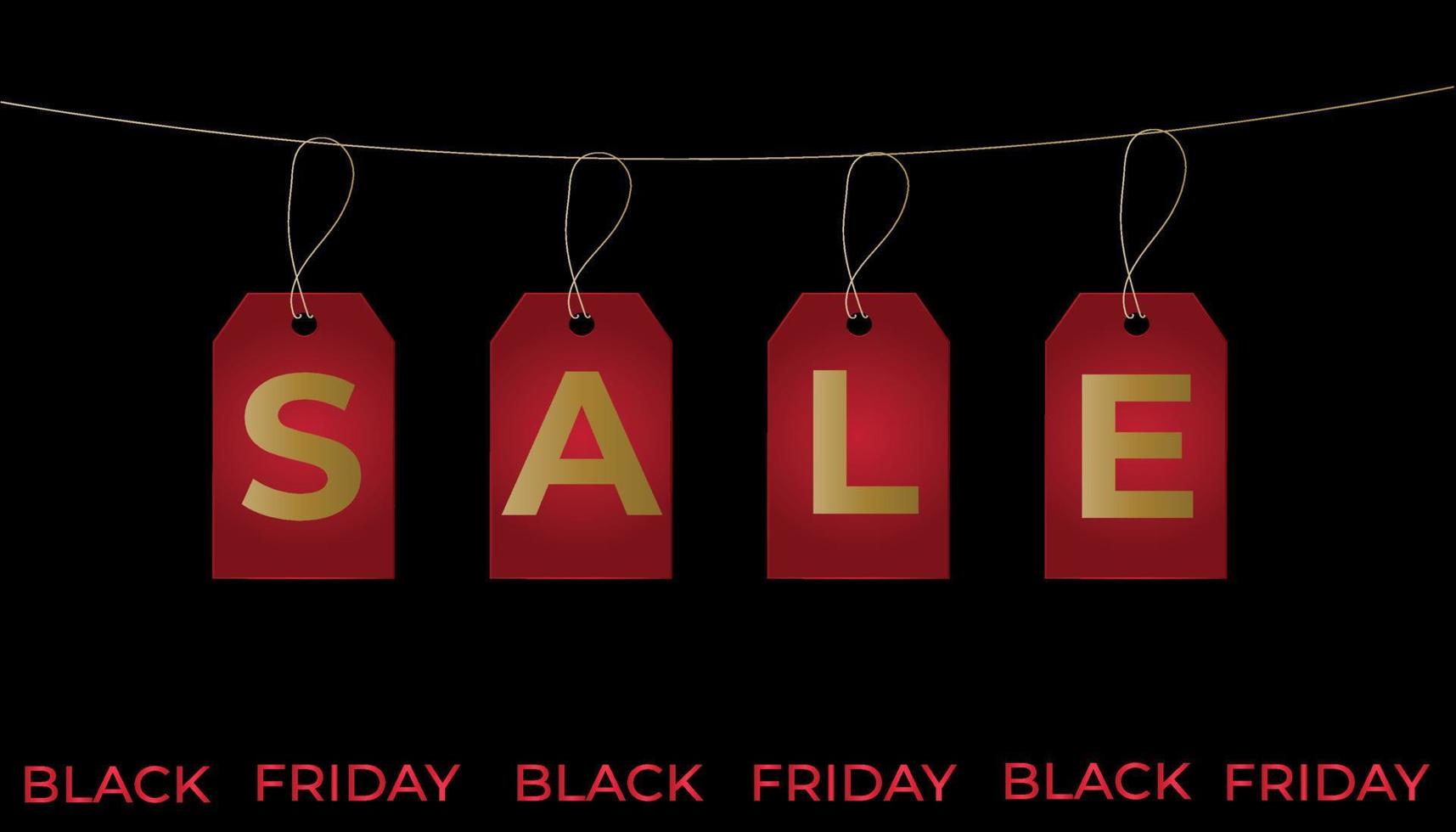 Black Friday banner. Black Friday sale design. Black Friday design, sale, discount, advertising, marketing price tag. Discount tag vector