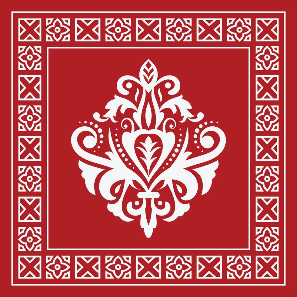 Classical old damask seamless pattern ornament royal victorian luxury pattern vector