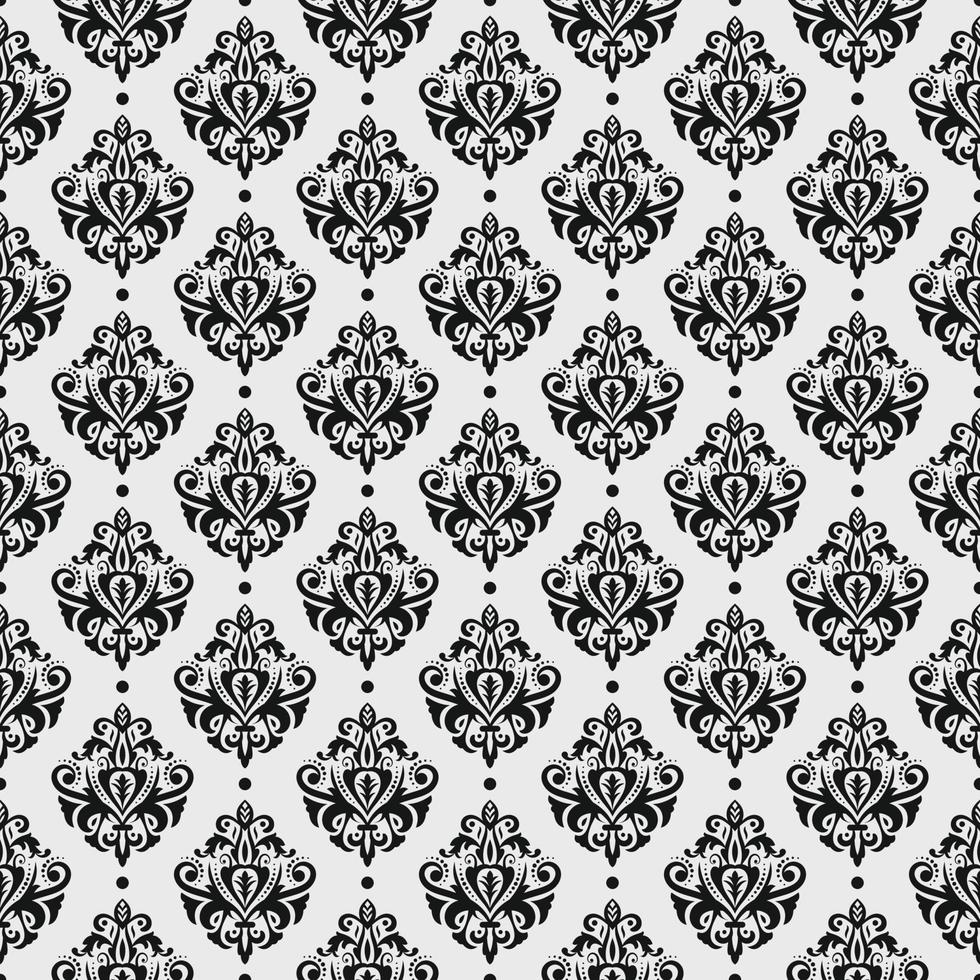 Classical old damask seamless pattern ornament royal victorian luxury pattern vector