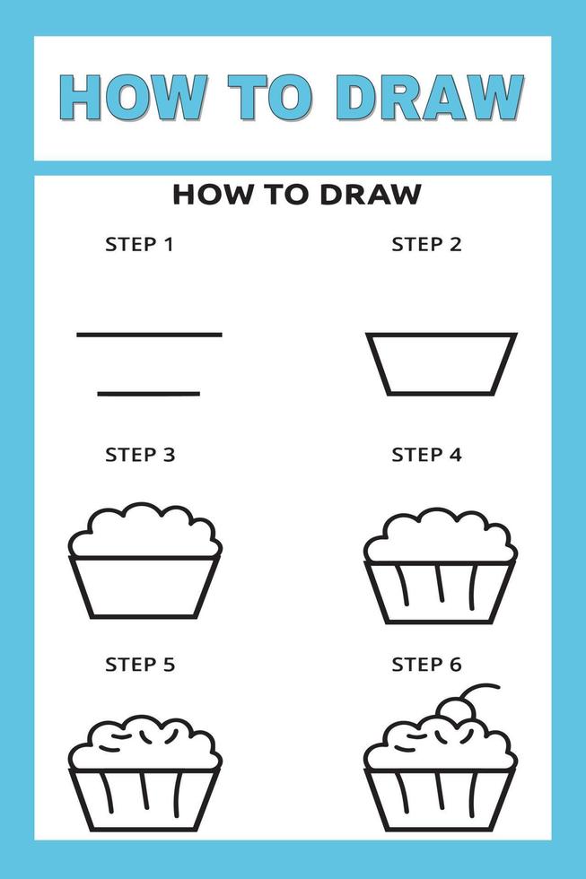 How to Draw for Kids Easy vector