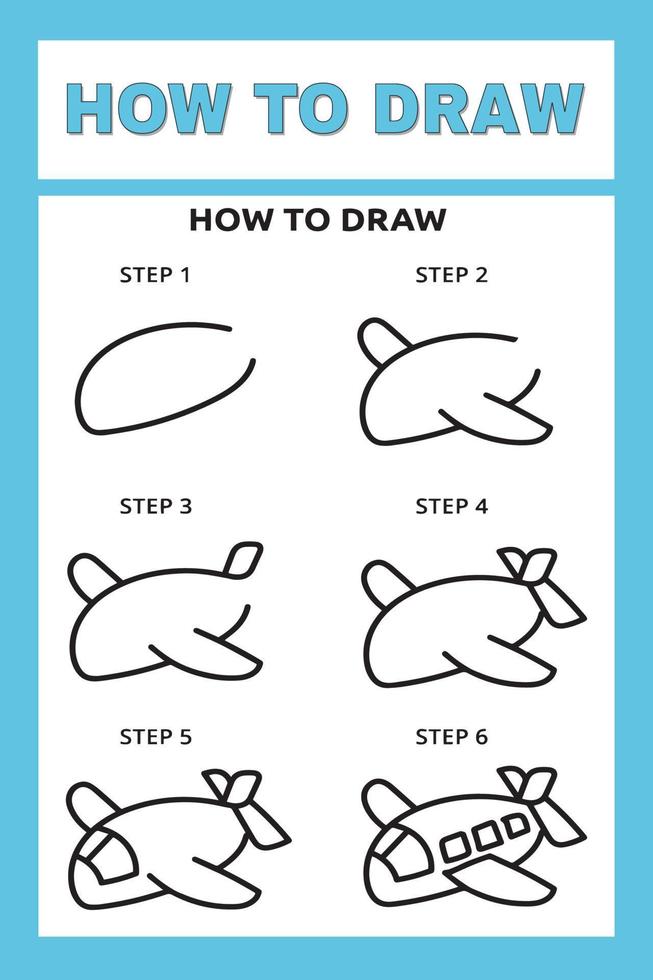 como dibujar para niños facil vector