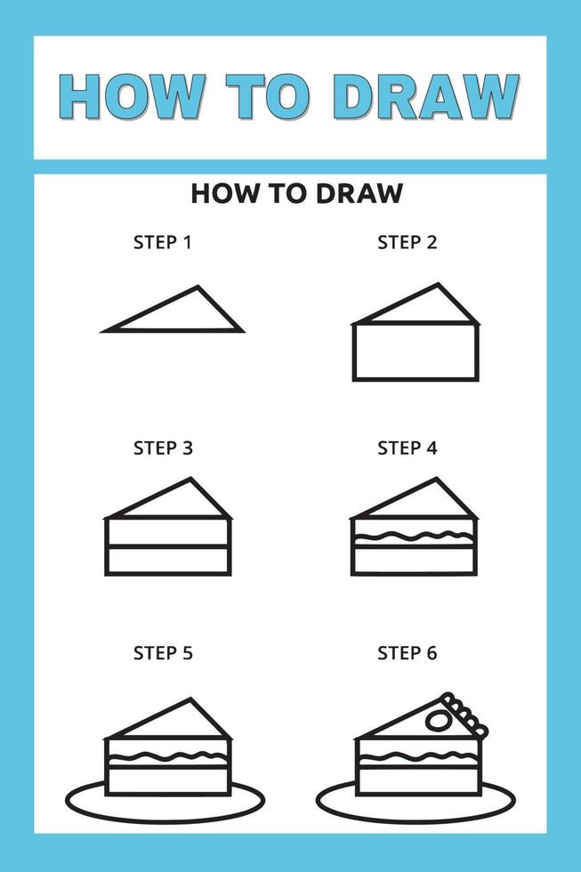 How to Draw for Kids Easy vector