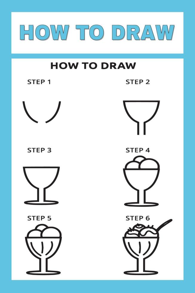 How to Draw for Kids Easy vector
