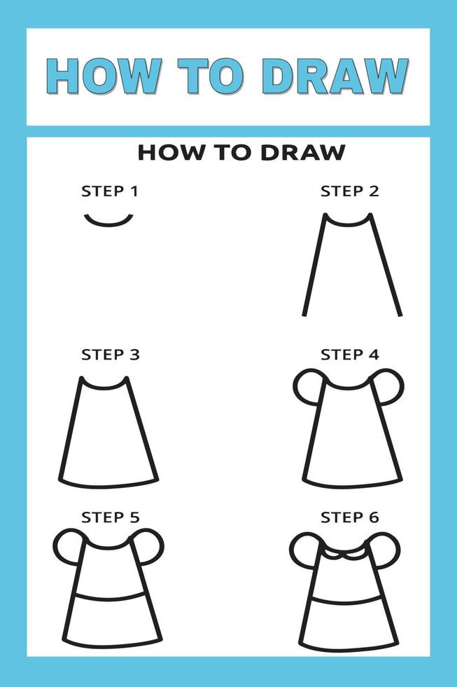 como dibujar para niños facil vector